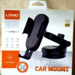 LDNIO MW21 علاقة موبايل للسيارة مع شاحن لاسلكي